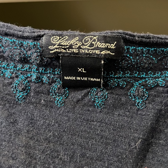 Lucky Brand blouse with details! - Picture 3 of 5